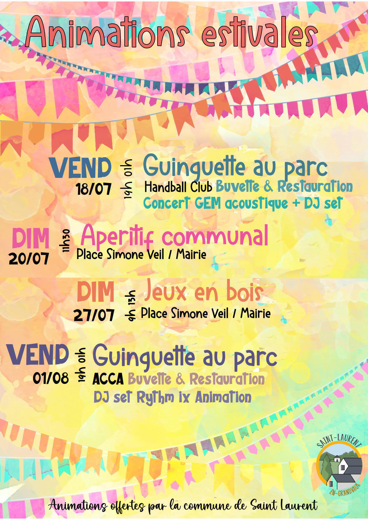 Affiches programmation estivale été 2025_1
