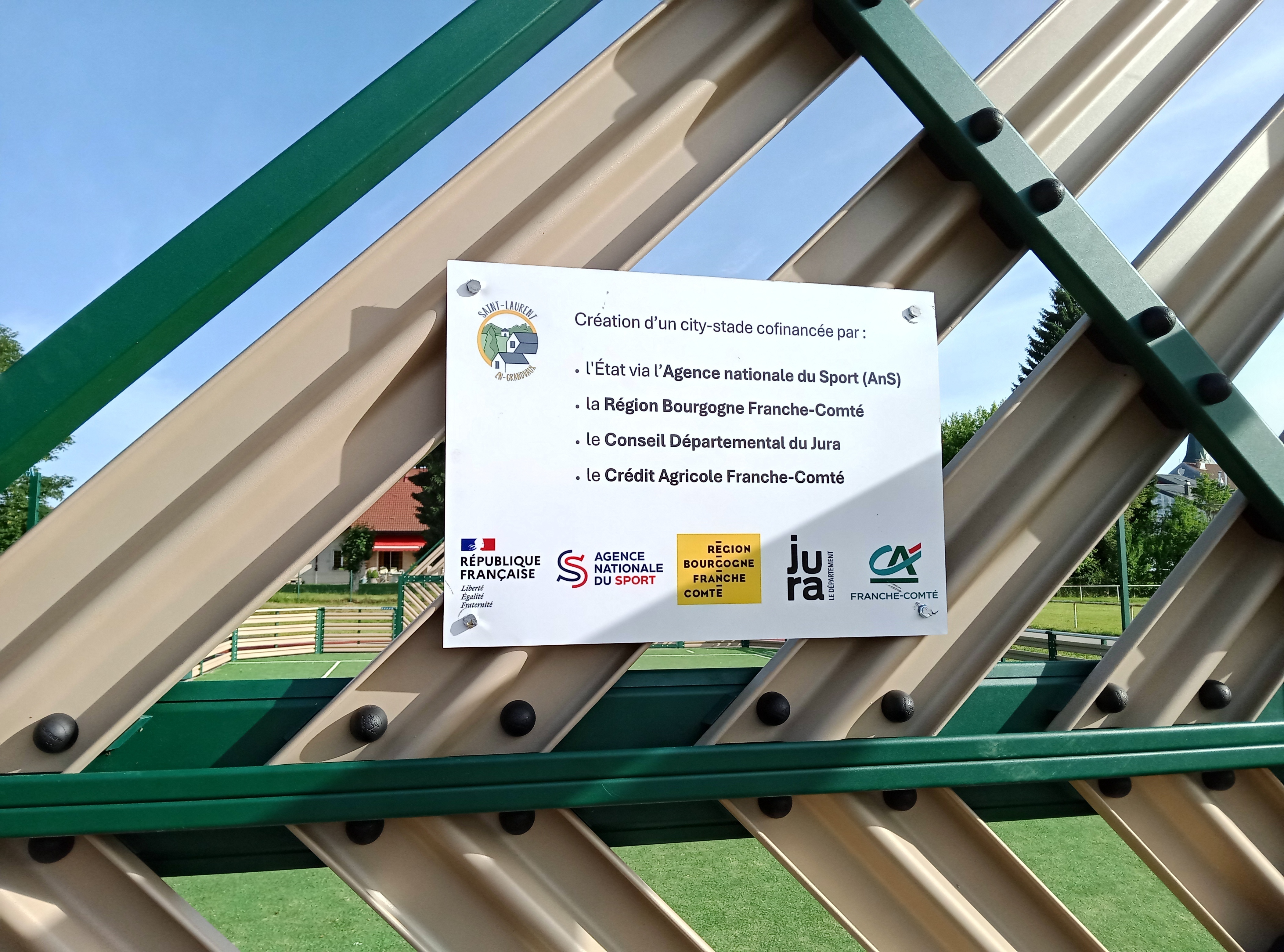 Panneau subvention city stade